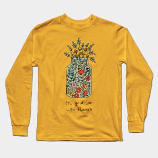 Flower jar Long Sleeve T-Shirt